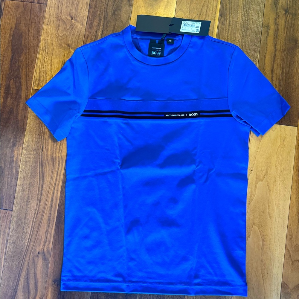 BOSS / Porsche t shirt.  Size medium. Brand new with tags.